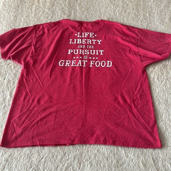 Rachel’s Roadhouse red short sleeve t shirt size XXL - Picture 6 of 16